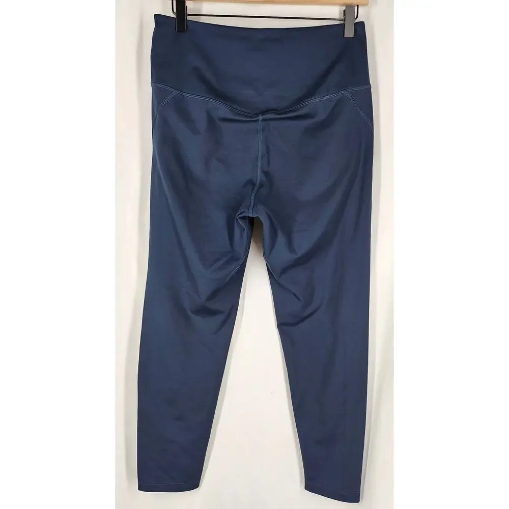 GIRLFRIEND COLLECTIVE COMPRESSIVE HIGH‑RISE LEGGING – SKYLINE BLUE – SIZE LARGE